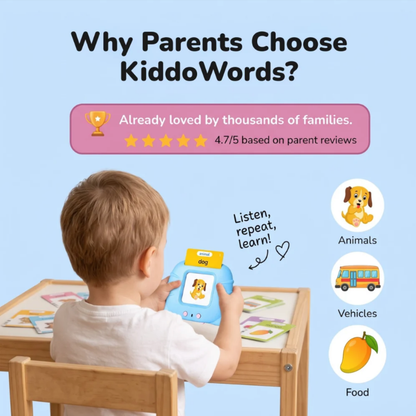 Talking Flash Cards for Toddlers (214 Cards)