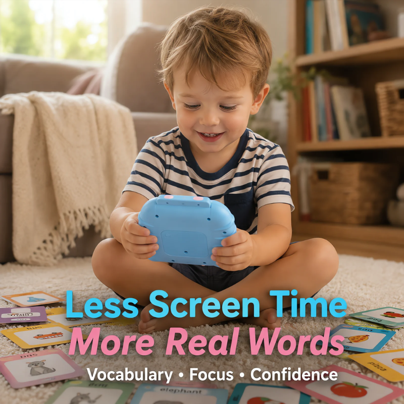 Talking Flash Cards for Toddlers (214 Cards)