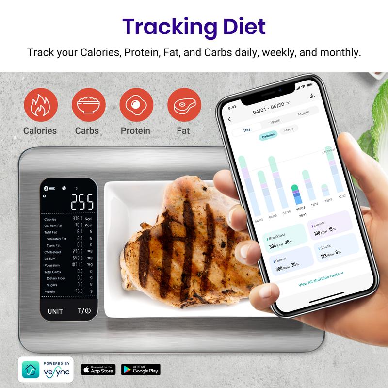 Sleecs™ smart food scale