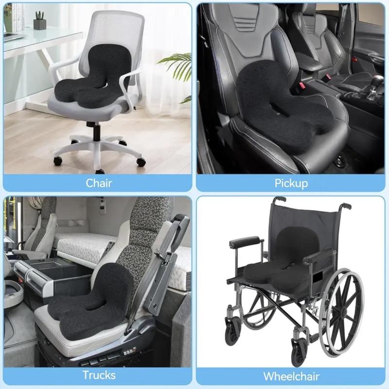 Ergonomic seat cushion for Truckers