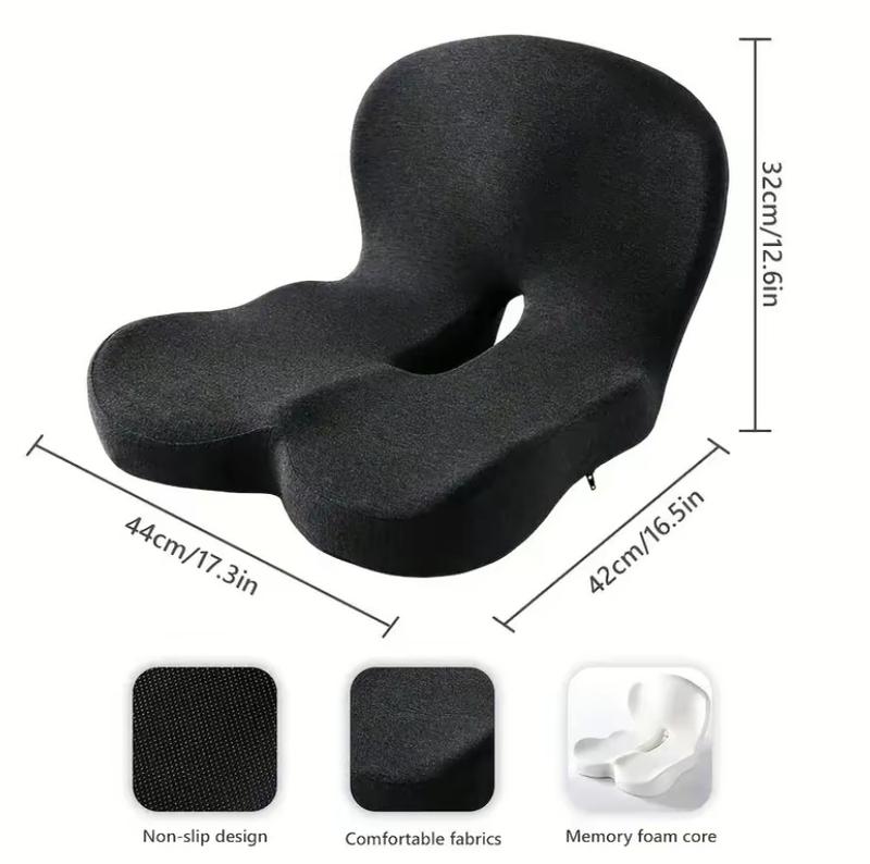 Ergonomic seat cushion for Truckers