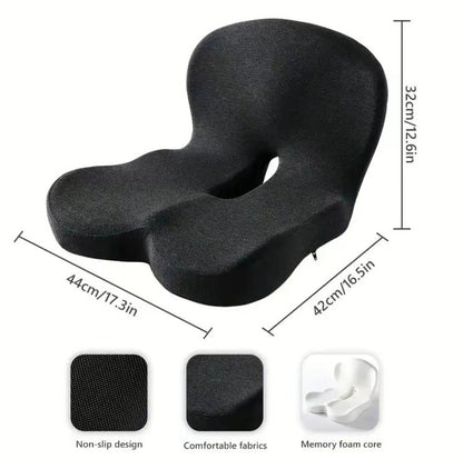 Ergonomic seat cushion for Truckers
