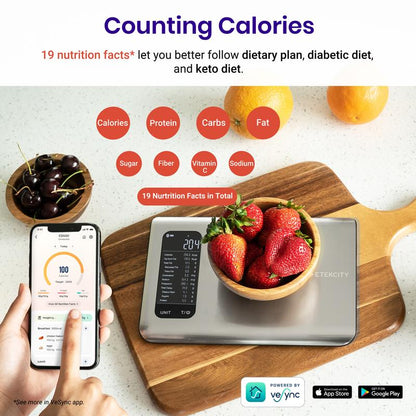 Sleecs™ smart food scale